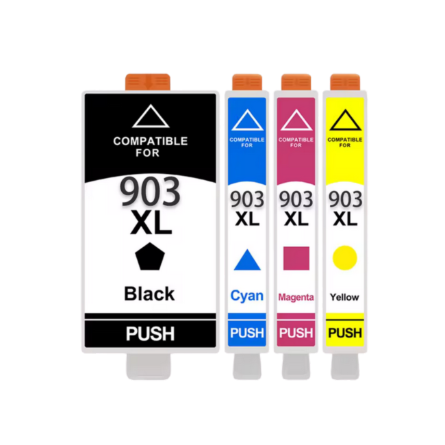 Zestaw tuszy My Office 903 CMYK  Color do HP OfficeJet Pro 6860/ 6962/ 6970/ 6950- zamiennik